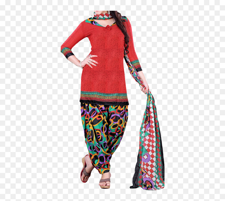 Patchwork, HD Png Download - salwar suit png