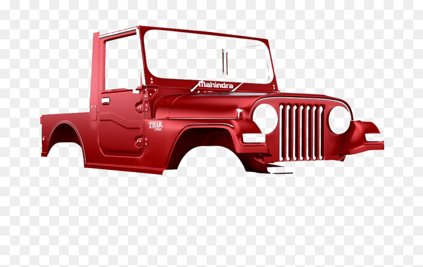 2017 Mahindra & Mahindra Ltd - Jeep Cj, HD Png Download - thar png