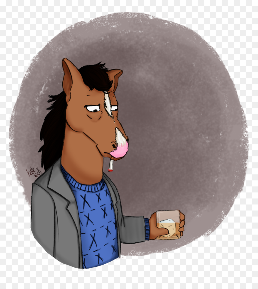 Cartoon, HD Png Download - bojack horseman png
