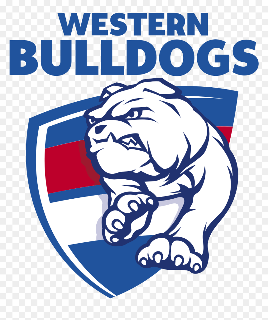 Western Bulldogs - Western Bulldogs Logo Vector, HD Png Download - western png