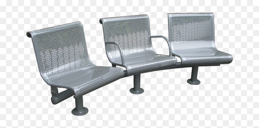 Commercial Metal Park Bench / Spb-022 - Outdoor Bench, HD Png Download - park chair png