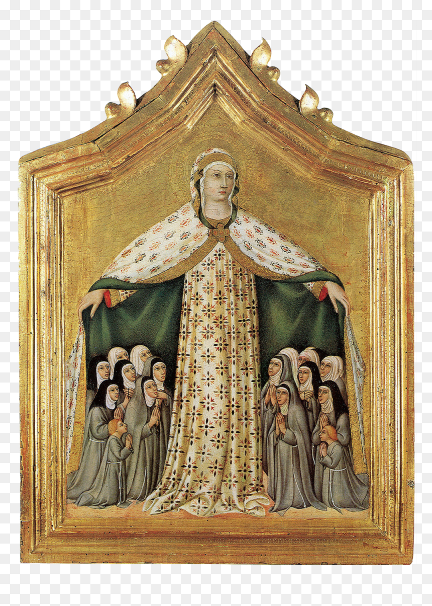 Protection Under The Mantle Of The Blessed Virgin - Bunda Maria Berbelas Kasih, HD Png Download - mother mary png