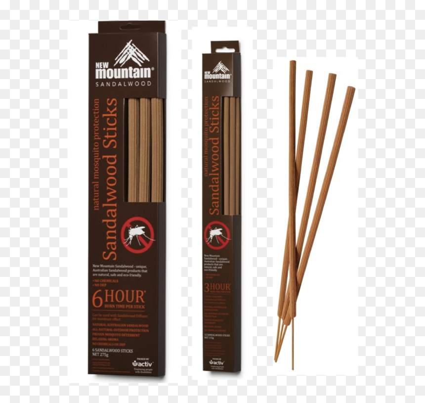 Anti-mozzie Sandalwood Sticks - Chocolate, HD Png Download - sandalwood png