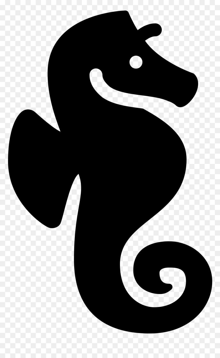 Seahorse Filled Icon - Illustration, HD Png Download - bojack horseman png