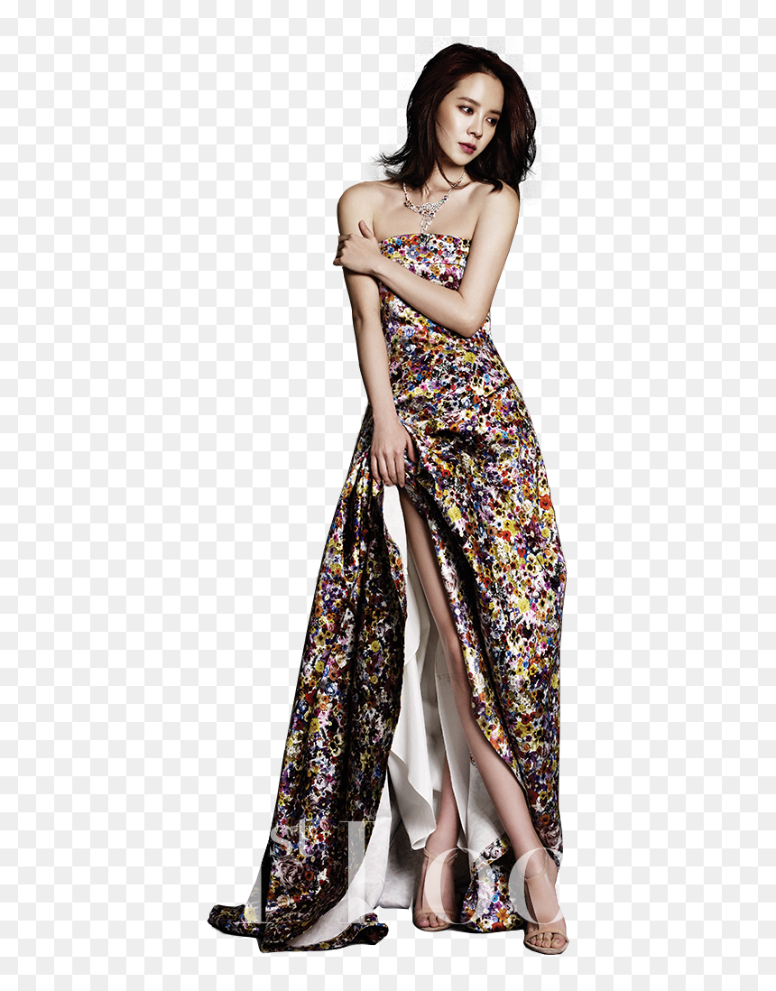 Song Ji Hyo In Magazines, HD Png Download - salwar suit png