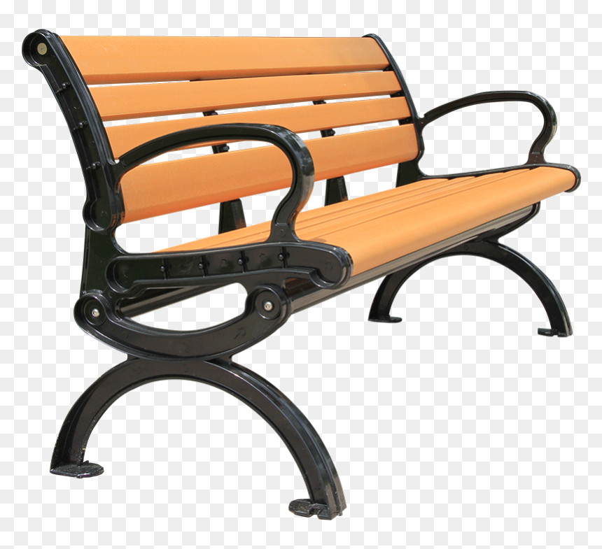 Xiangxi American Park Chair Outdoor Bench Plastic Wood - Bench, HD Png Download - park chair png
