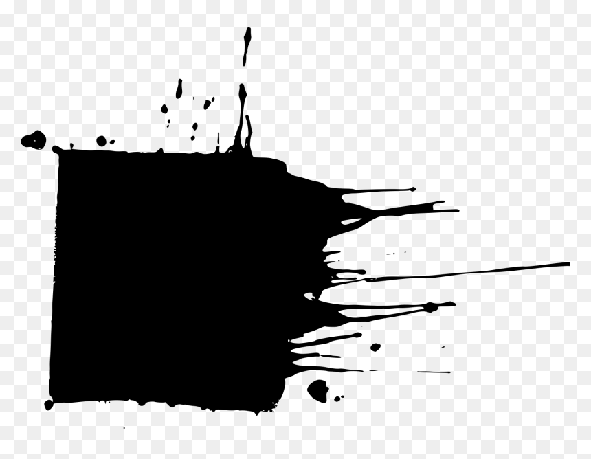10 Empty Square Stamp Grunge - Silhouette, HD Png Download - empty stamp png