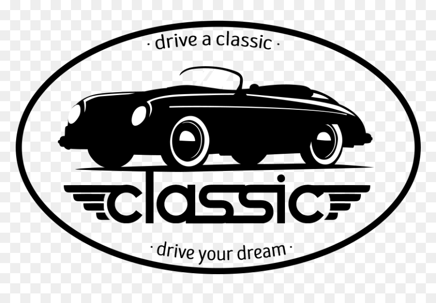 Drive A Classic Car Inspiration - Antique Car, HD Png Download - car logo design png
