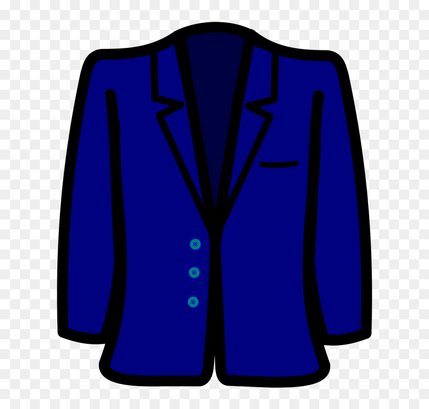 Suit Clipart Blazer - Pocket, HD Png Download - salwar suit png