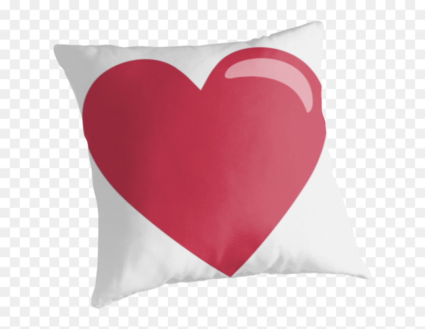 Black Heart Emojione Emoji - Cushion, HD Png Download - black heart emoji png