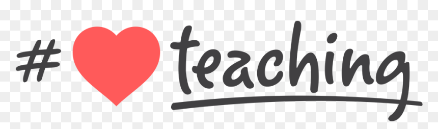 Teach Clipart Lady Teacher - Love Teaching Clip Art, HD Png Download - teaching png