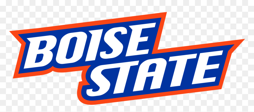 Boise State Broncos Logo Text, HD Png Download - boise state logo png