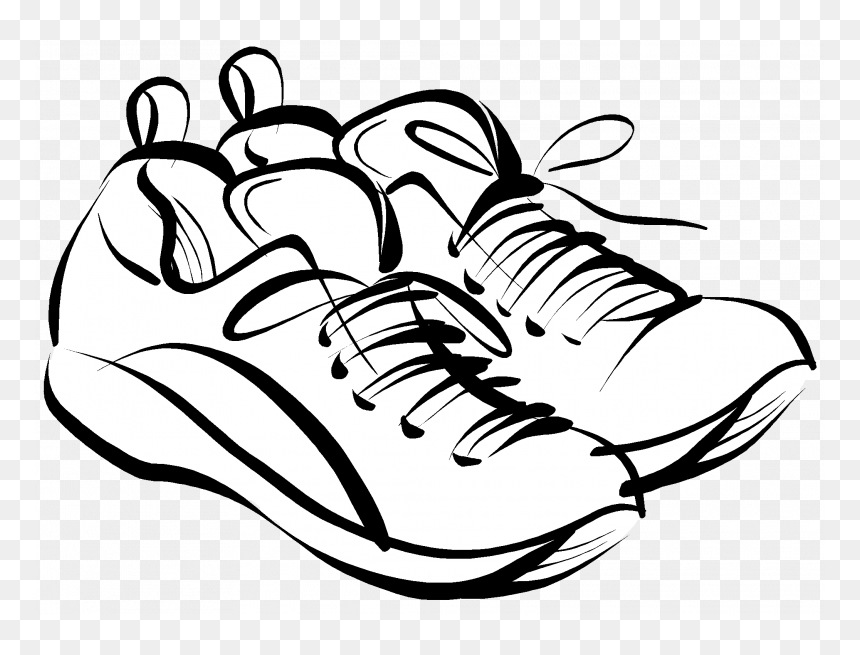 Library Of School Shoes Banner Library Library Png - Transparent Running Shoe Clipart, Png Download - school shoes png