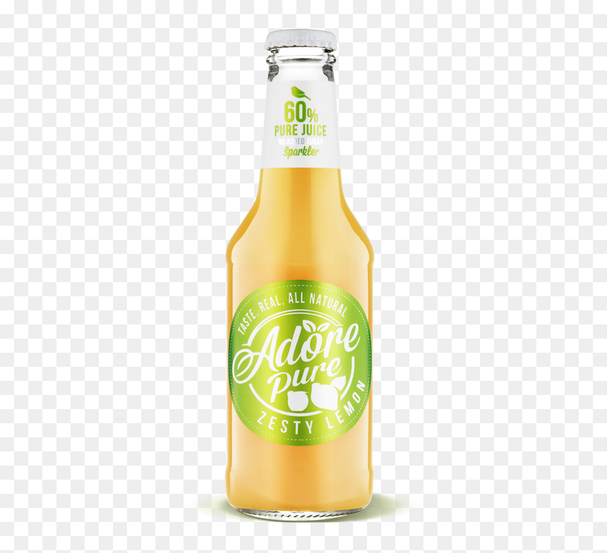 Lemon Home - Beer Bottle, HD Png Download - grape juice png
