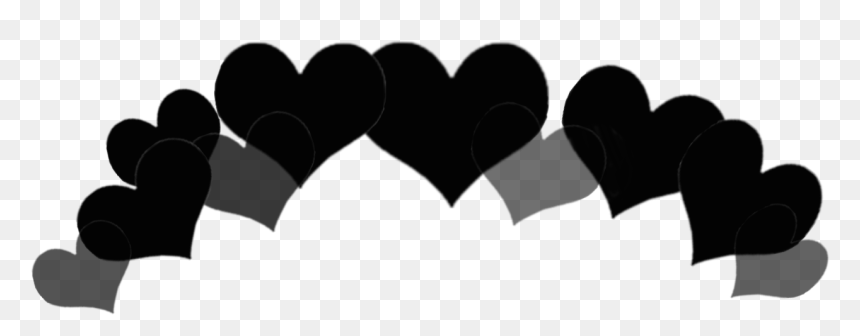 Illustration, HD Png Download - black heart emoji png