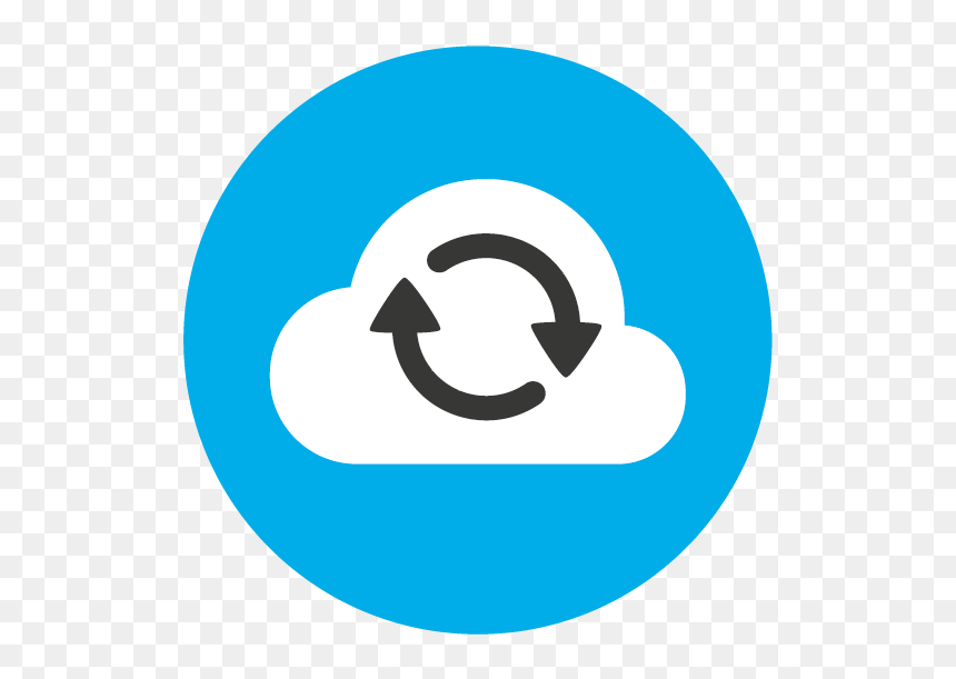 Cloud Backup - Merinfo Se, HD Png Download - cloud server icon png