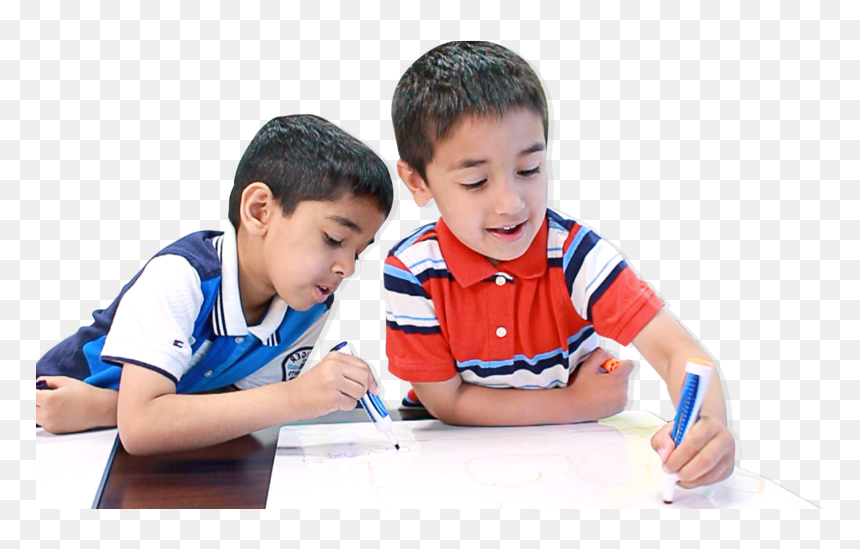Children Teaching Eachother To Read - Student Children Png, Transparent Png - teaching png