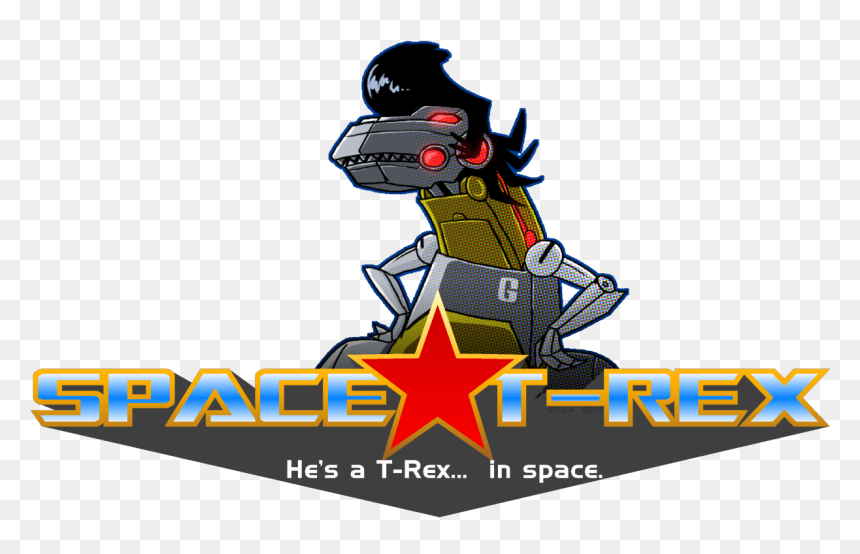 He"s A Dandy Dinosaur - Cartoon, HD Png Download - space dandy png