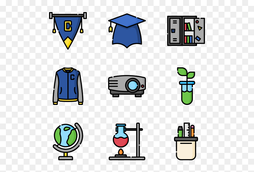 Cartoon, HD Png Download - college icon png
