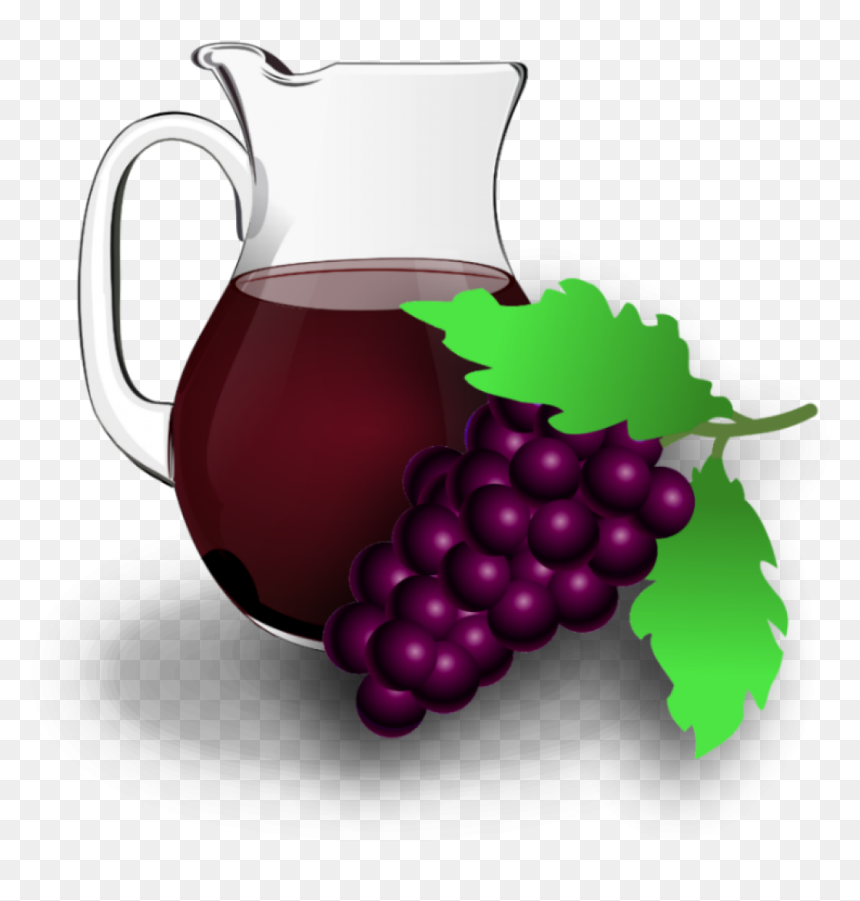 Grapes Clip Art, HD Png Download - grape juice png