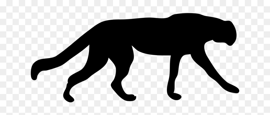 Black Panther,wildlife,puma - Cheetah Clipart Black, HD Png Download - puma png