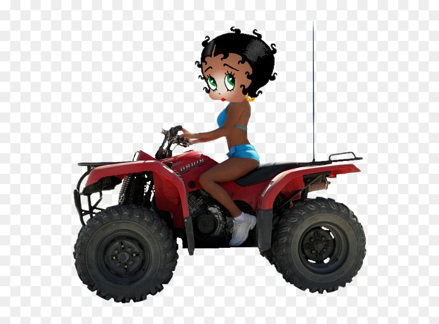 Clipart Images Atv - Betty Boop Quad, HD Png Download - atv png