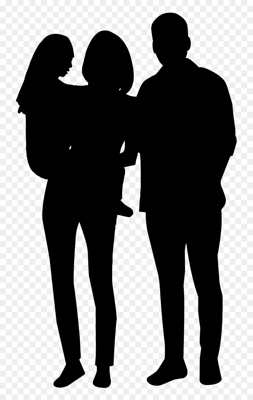 Father Mother Child - Familia Pai Mae E Filha, HD Png Download - people pointing png