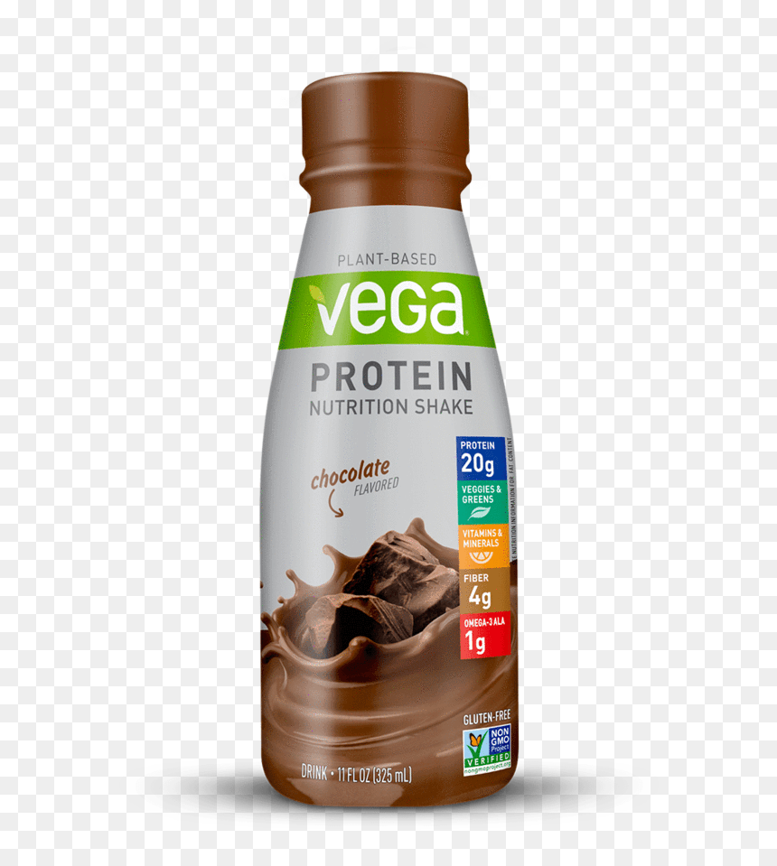 Vega® Protein Nutrition Shake - Vega Protein Nutrition Shake, HD Png Download - shake png