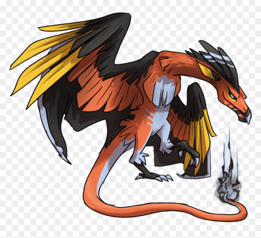 Tpp Browna Wild Lv0 Fletchizard Appeared - Buzzard, HD Png Download - where the wild things are crown png