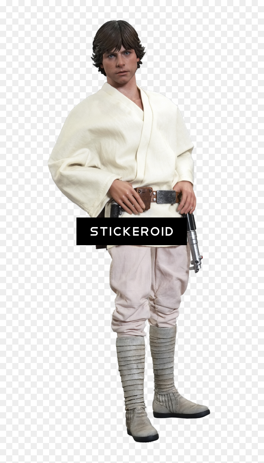 Luke Skywalker Star Wars Sixth Scale Figure , Png Download - Star Wars Luke Skywalker Png, Transparent Png - scale figure png