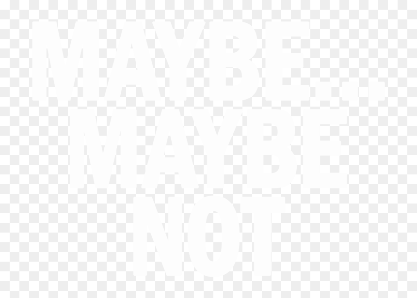 Black-and-white, HD Png Download - not png