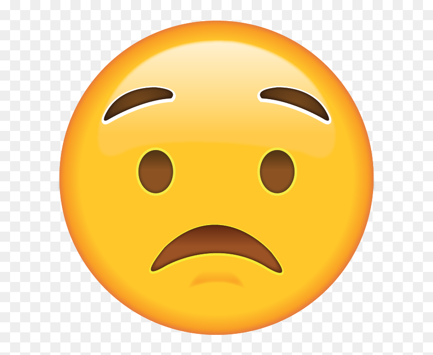 Sad Smiley, HD Png Download - crying face emoji png