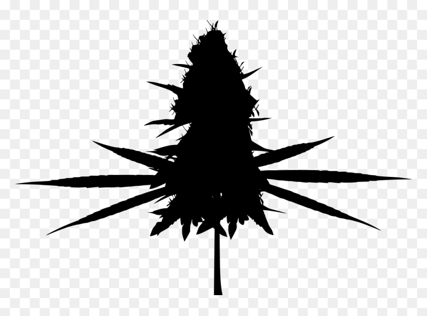 Cartoon Weed Plant, HD Png Download - weed nugget png
