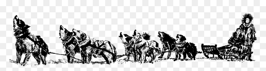 Sled Dog Clip Art, HD Png Download - sled png