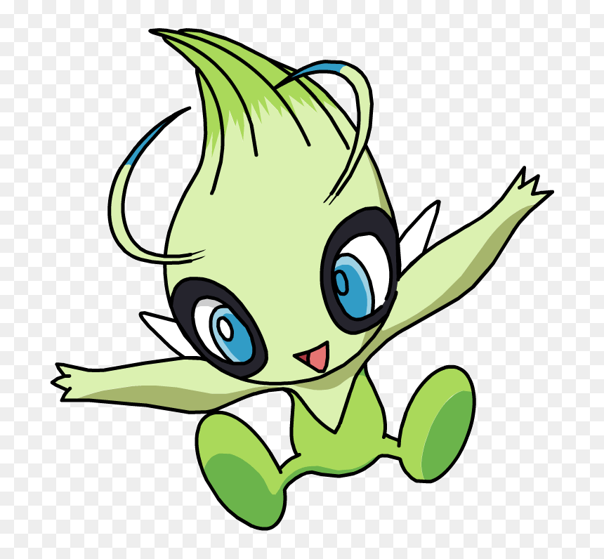 Thumb Image - Celebi Pokemon, HD Png Download - celebi png