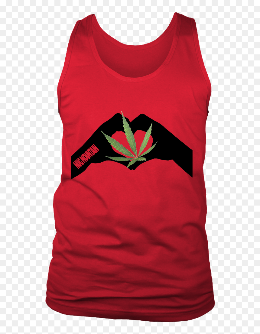 Heart Weed Men"s Tank From Nug Mountain - Portable Network Graphics, HD Png Download - weed nugget png