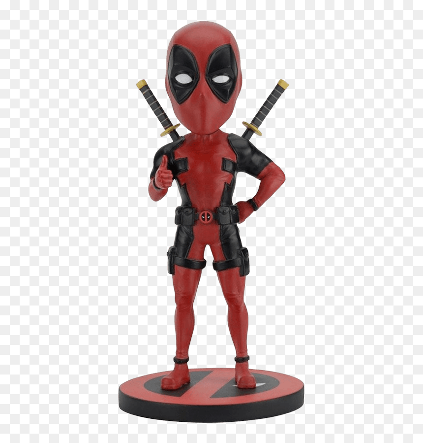 Item-1 - Deadpool Head Knocker, HD Png Download - deadpool comic png