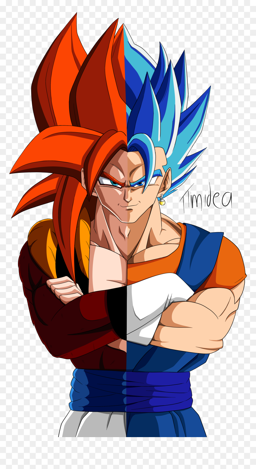 Cartoon, HD Png Download - gogeta png