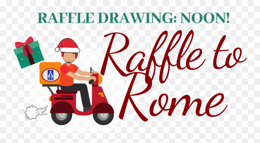 Copy Of Winter Raffle To Rome Packet Label - Tricycle, HD Png Download - raffle ticket png