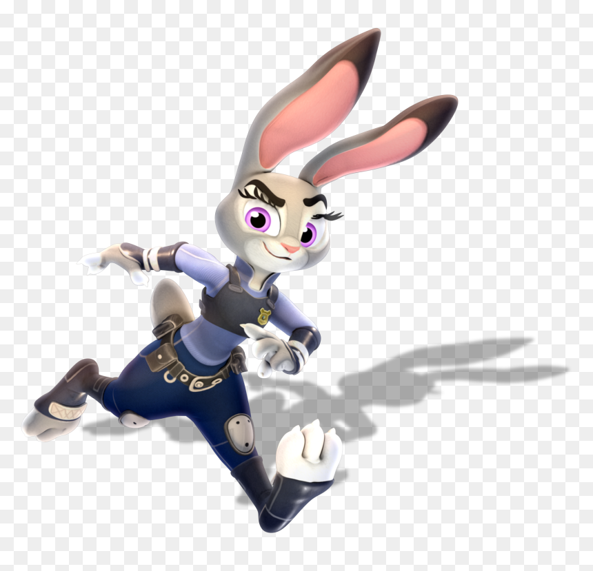 Judy Hopps From Zootopia - Model 3d Judy Hopps Download, HD Png Download - judy hopps png