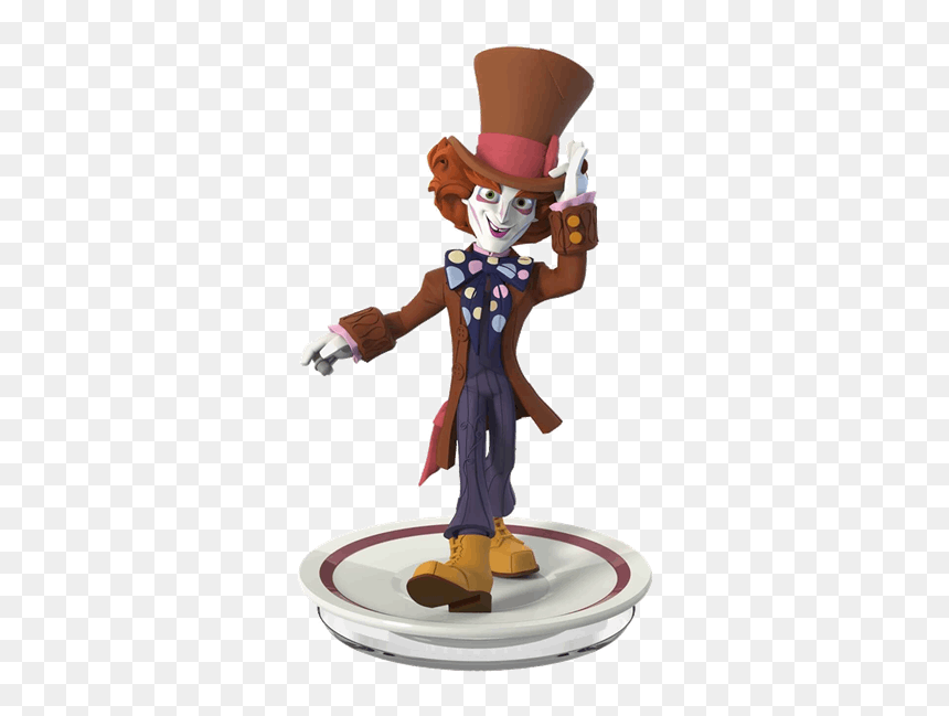 Disney Infinity Mad Hatter Png - Disney Infinity Mad Hatter Figure, Transparent Png - mad hatter png