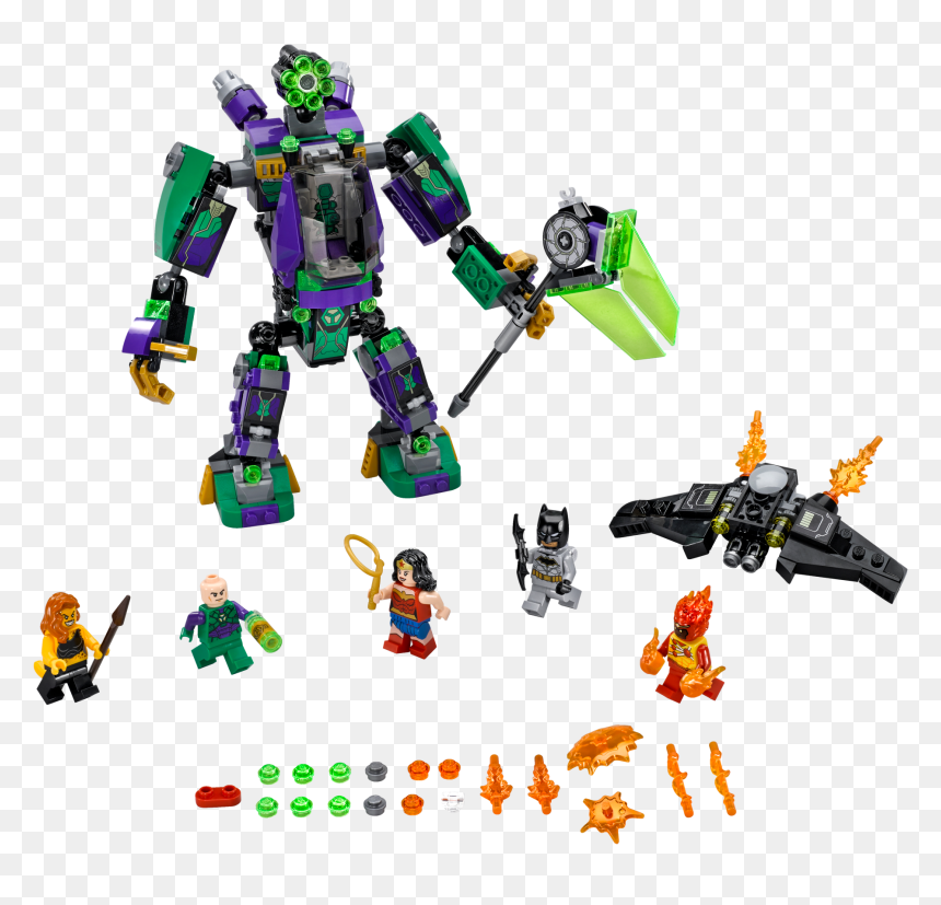 Lex Luthor™ Mech Takedown - Lego Dc Sets 2018, HD Png Download - lex luthor png