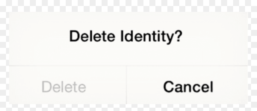 #delete #identity #cancel - Desautels Faculty Of Management, HD Png Download - cancel png