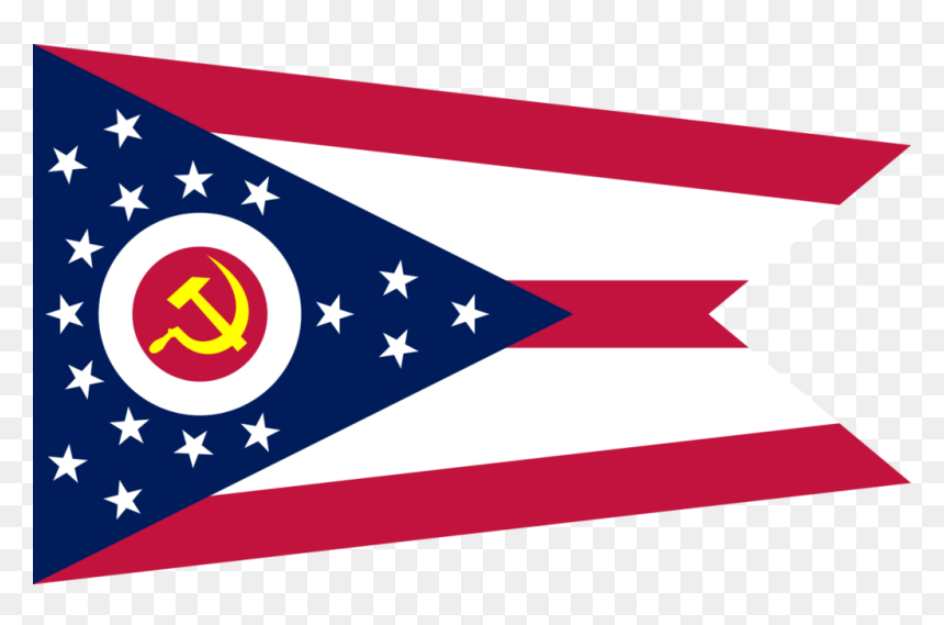 Ohio Flag Png, Transparent Png - bandera usa png