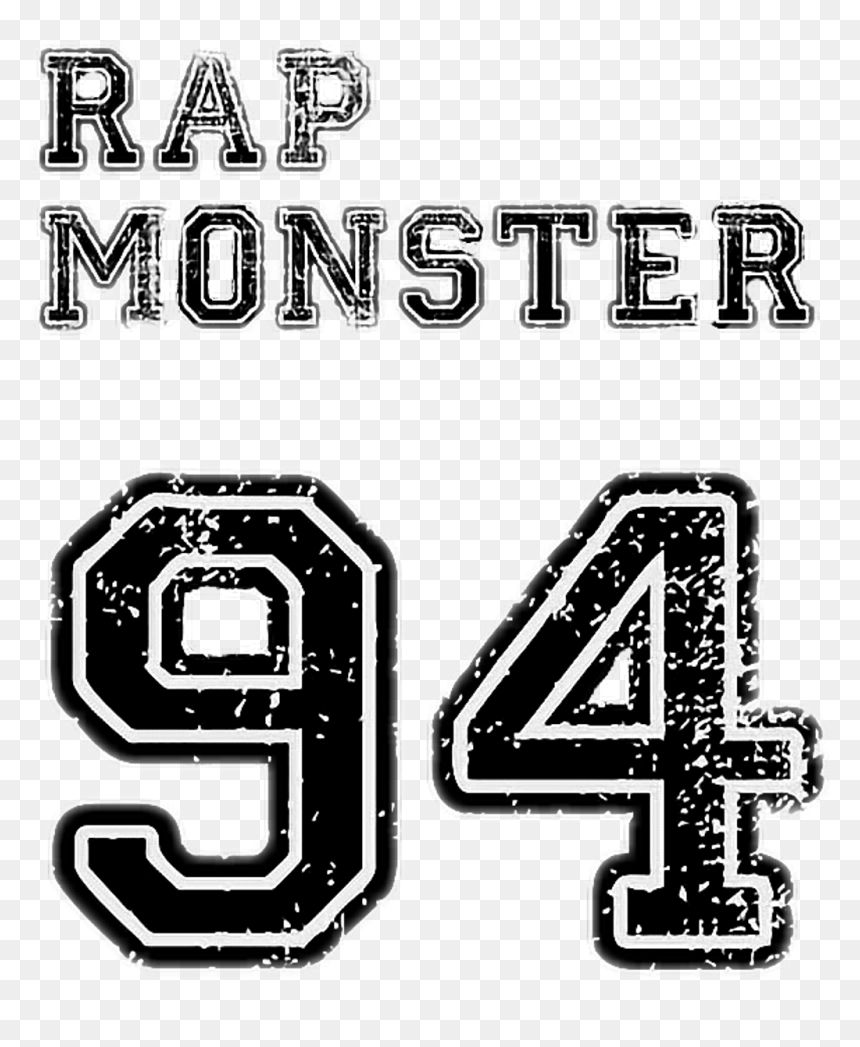 #rapmon#rapmonster #kimnamjoon #bts #freetoedit, HD Png Download - rap monster png