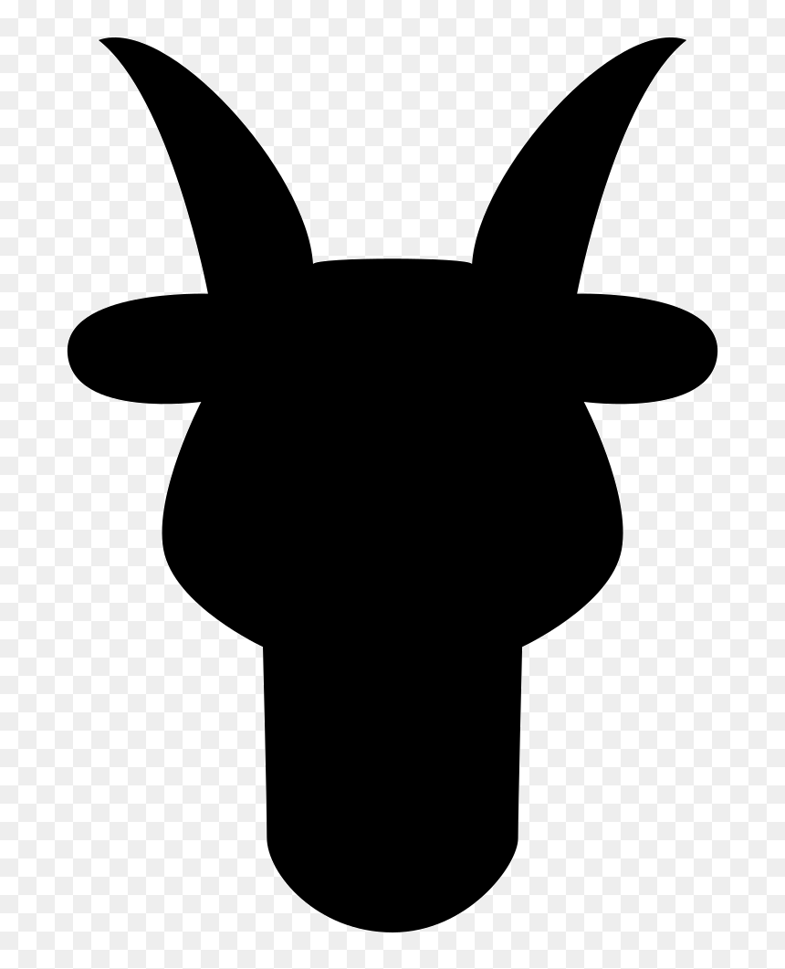 Aries Bull Head Front Shape Symbol, HD Png Download - bull head png