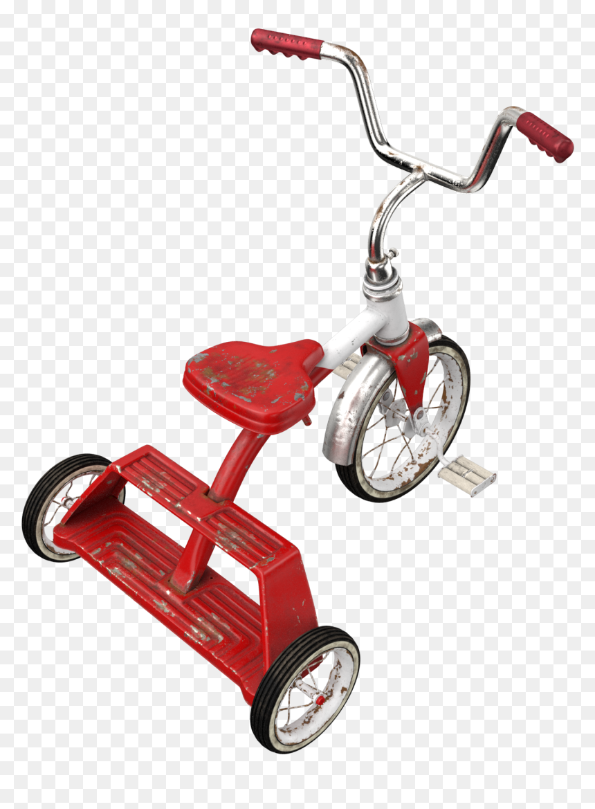 Dirty Vintage Tricycle Png Image, Transparent Png - dirty png