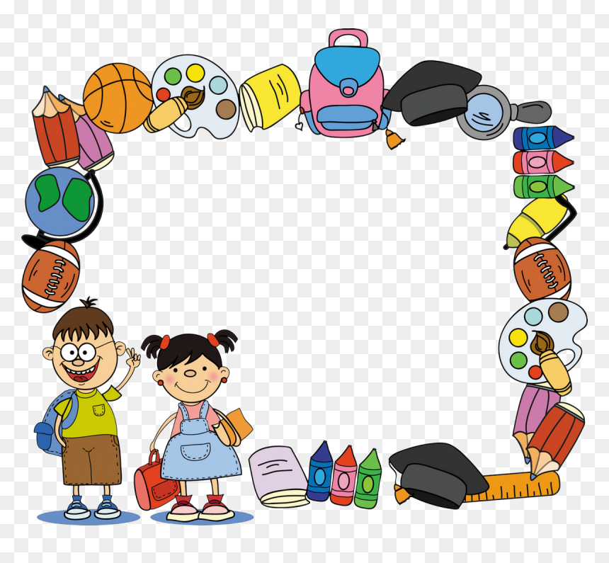 Bordes De Graduación En Png - Students Border Clipart, Transparent Png - graduacion png