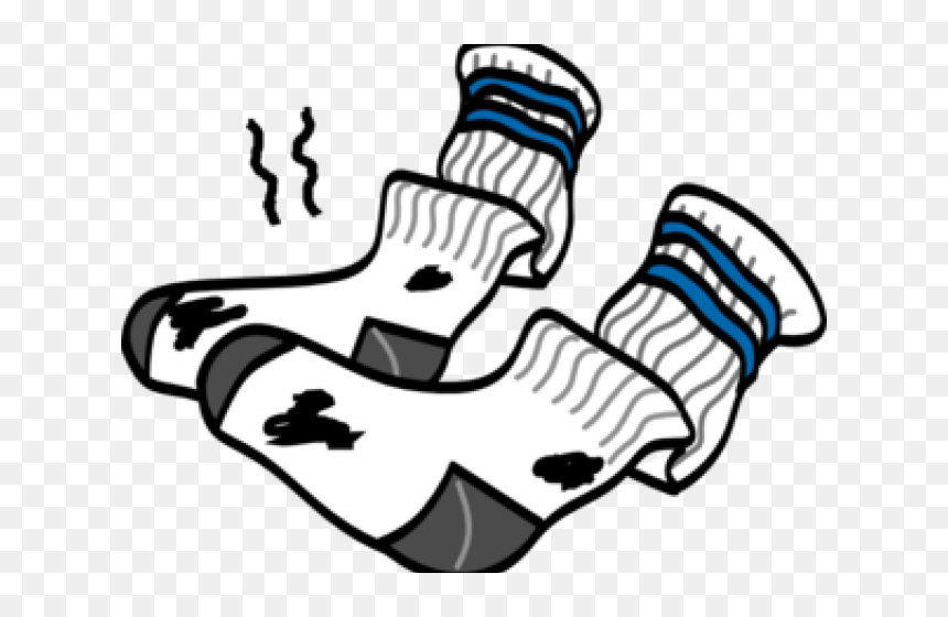 Pair Clipart Dirty Sock - Socks Clip Art, HD Png Download - dirty png