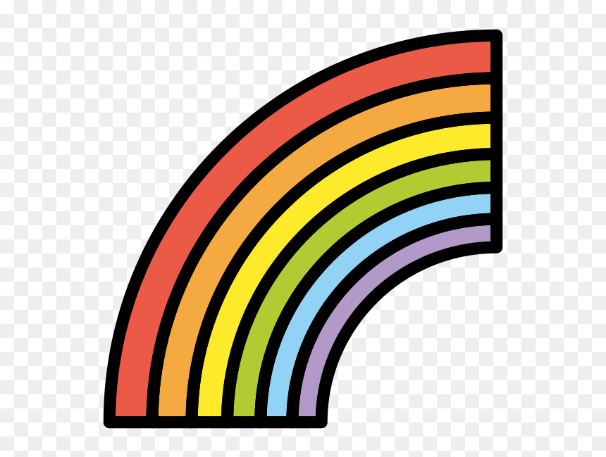 Clip Art, HD Png Download - rainbow emoji png